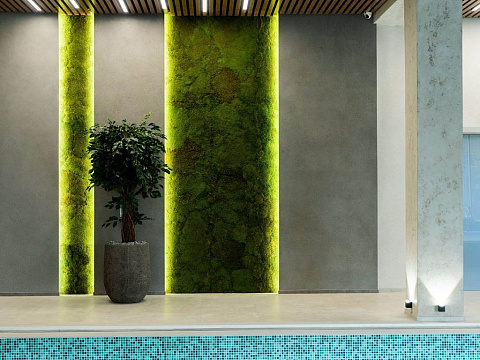 Санаторий «Пятигорский нарзан» г. Пятигорск. Новый корпус, бассейн